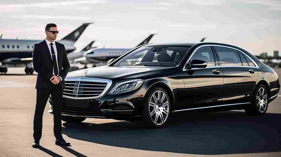Airport transfer luxury chauffeur — Limore